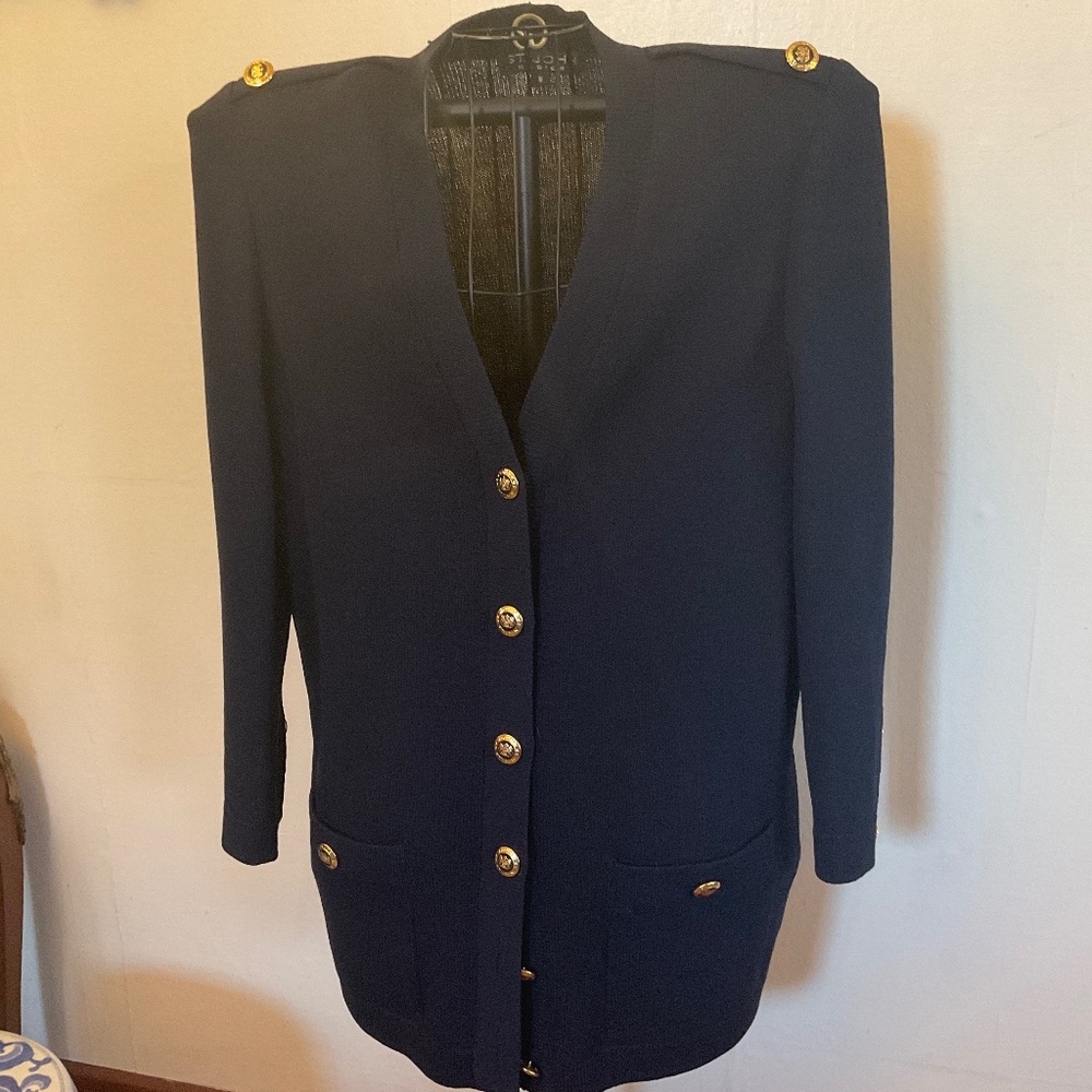 ST JOHN WOMENS SIZE M JACKET